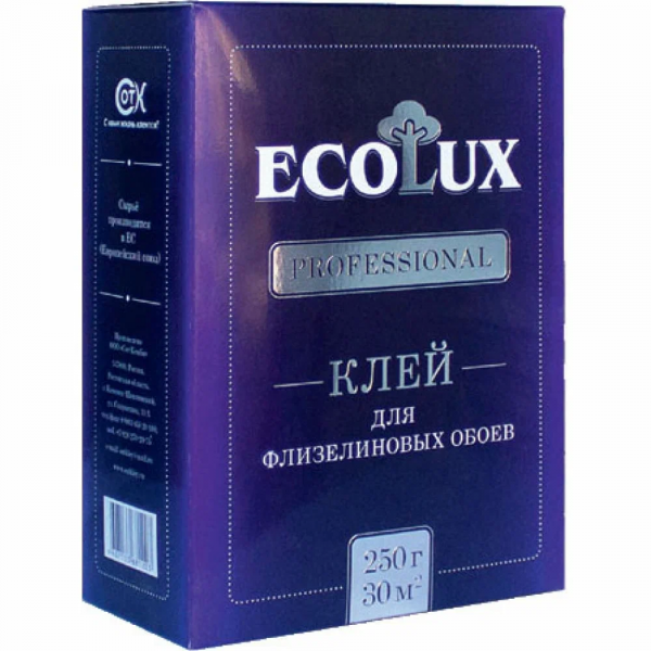 Клей ECOLUX professional флизелиновый 0,25 кг