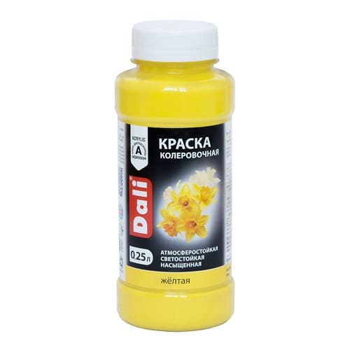 Колер желтый Dali 0,25 л 20261
