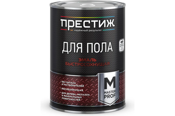 Престиж акриловая бc для пола желто-коричневая 0,9 кг