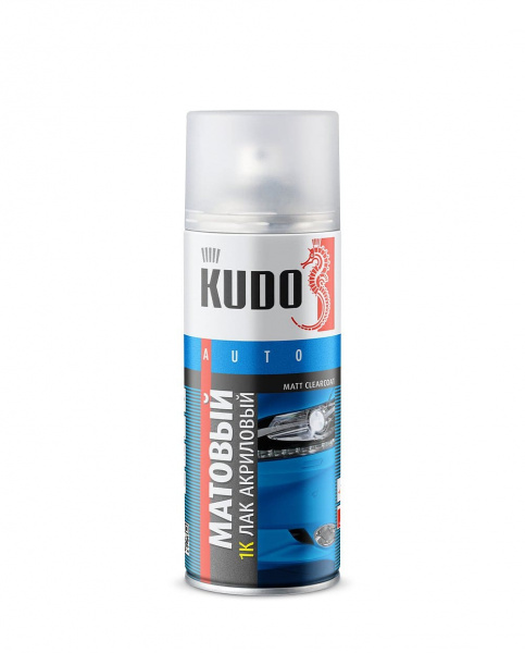 Лак автомобильный 1К акриловый KUDO KU-9010 520мл
